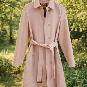 Authentic Burberry light pink Trench Coat